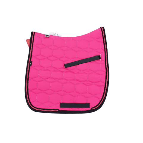 Mattes Saddle Pad Dressage | Square | Size S | Sheen | Orchidee & Black