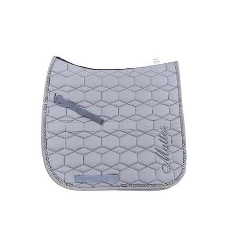 Mattes Saddle Pad Dressage | Square | Sheen | Limited Edition Grey