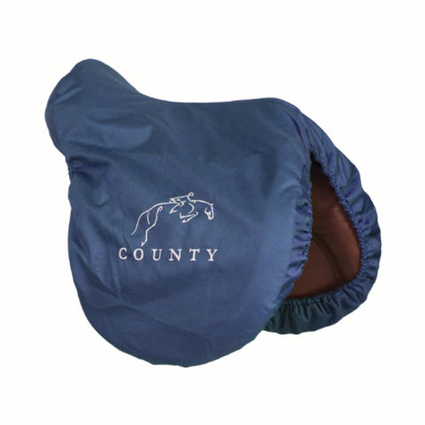 County Saddle Cover Jump Blue