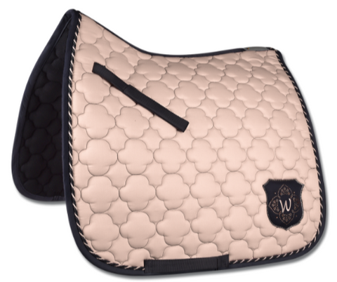 Waldhausen Saddle Pad AP Paris Light Pink / Asphalt